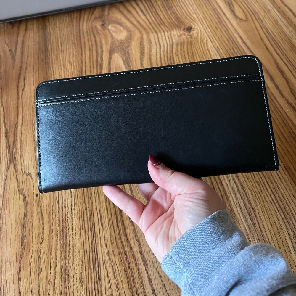 Black Leather Wallet